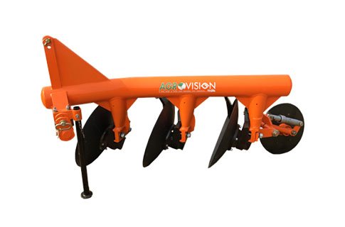 Mounted disc plough
